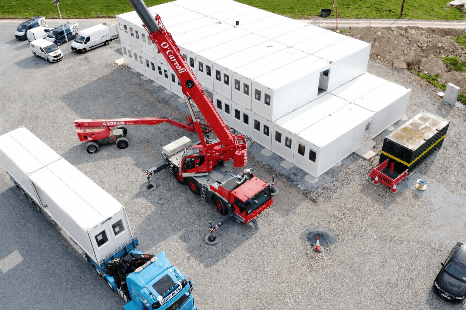 Modular Unit Supply & Installation for Sisk