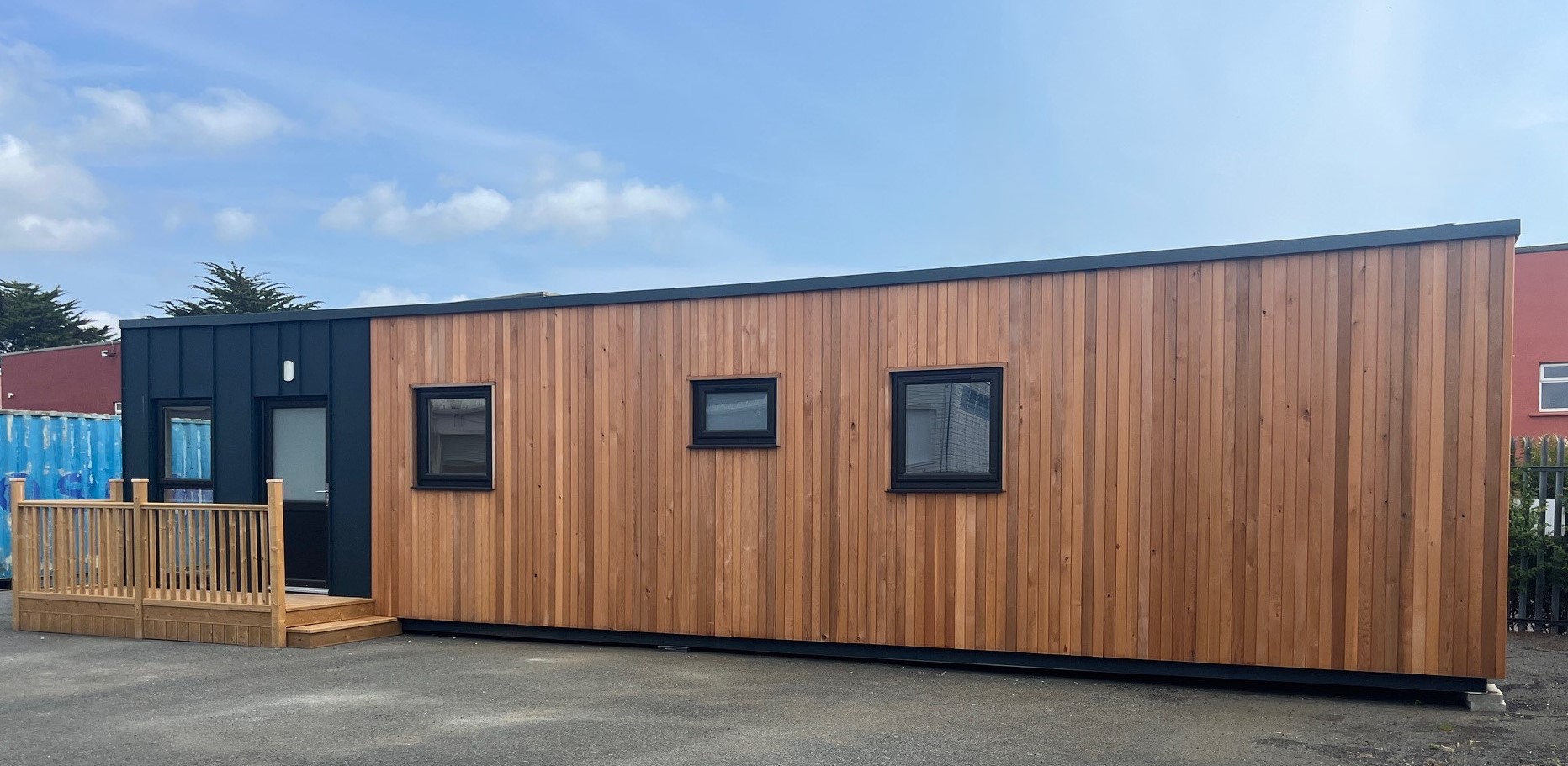 ABM Modular 2 Bed House Front